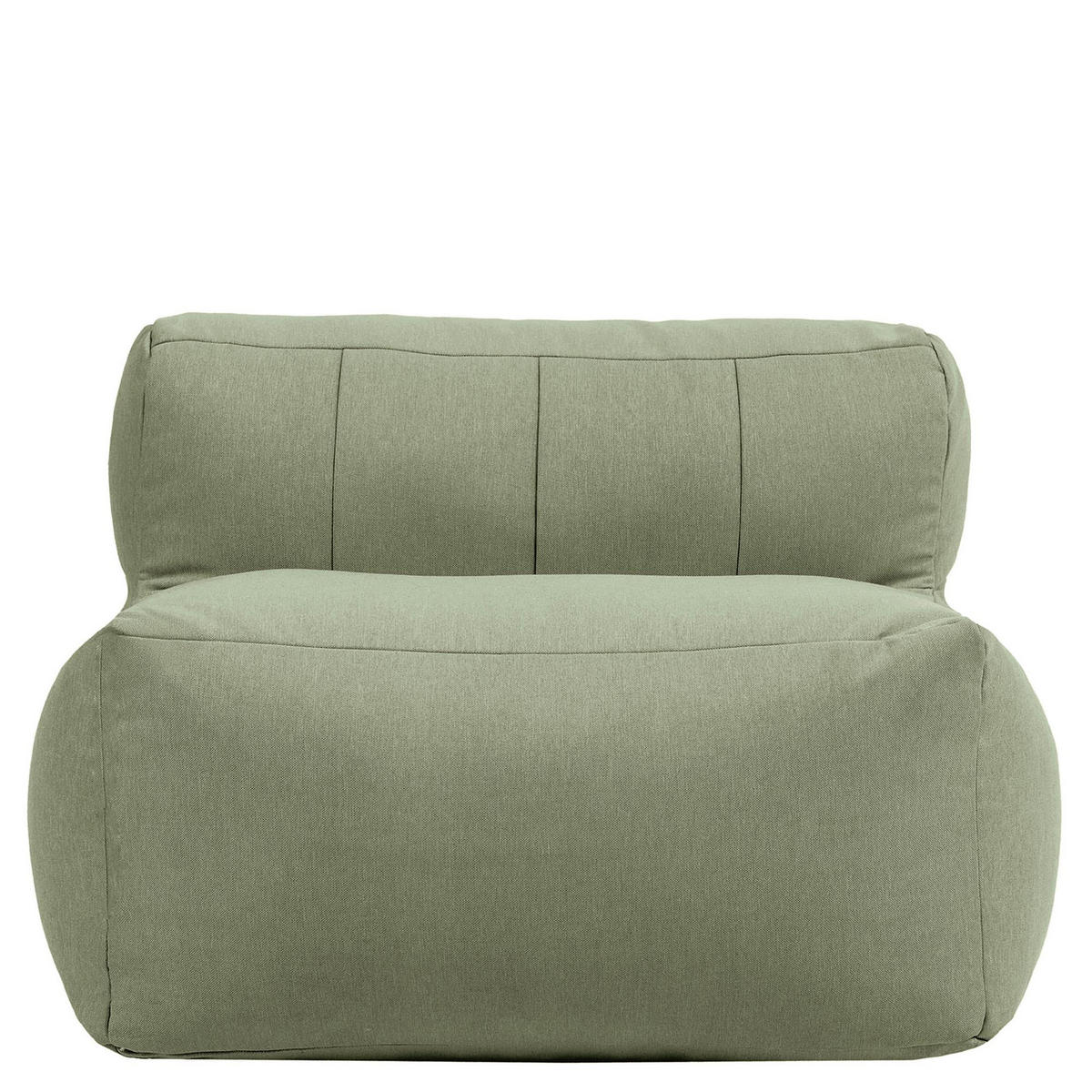 SITZSACK-SOFA Sessel - Grün, Textil (95/68/100cm) - icon