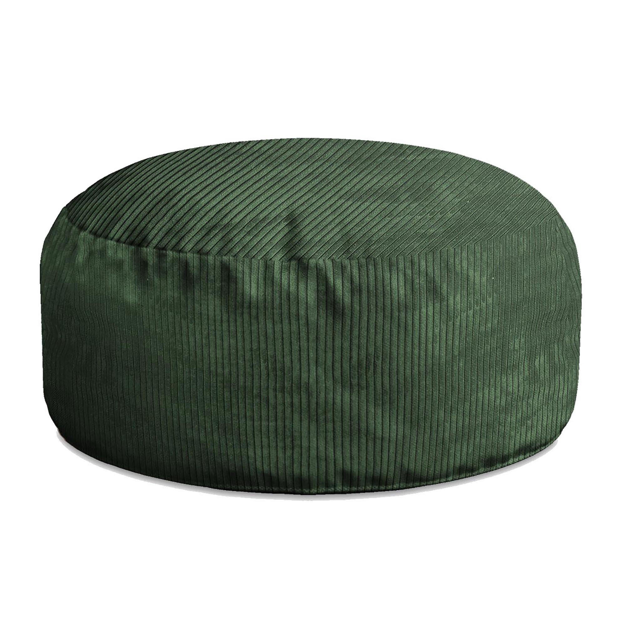 SITZSACK ROLLER Forest Symphony - Smaragdgrün/Waldgrün, Textil (70/40/70cm) - Dreamroots