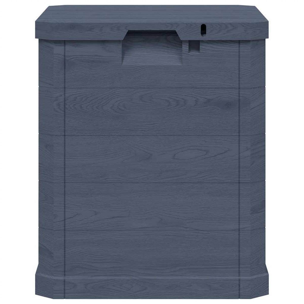 GARTEN-AUFBEWAHRUNGSBOX 90 L Anthrazit - Anthrazit, Kunststoff (42.5/50/44cm) - vidaXL