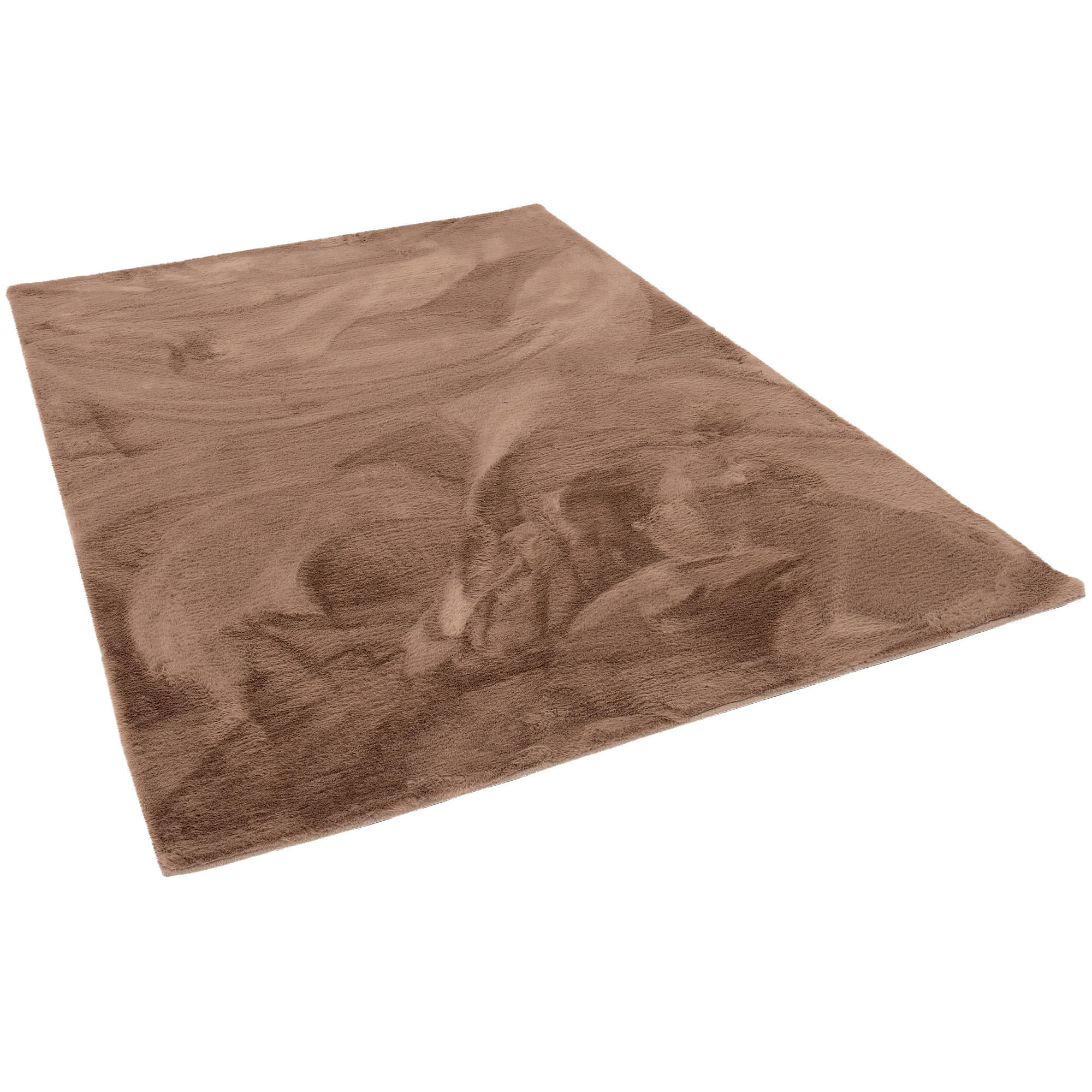 Thumbnail - Pergamon Fellteppich, Braun, Textil, 60x90 cm, Teppiche & Böden, Teppiche, Fellteppiche
