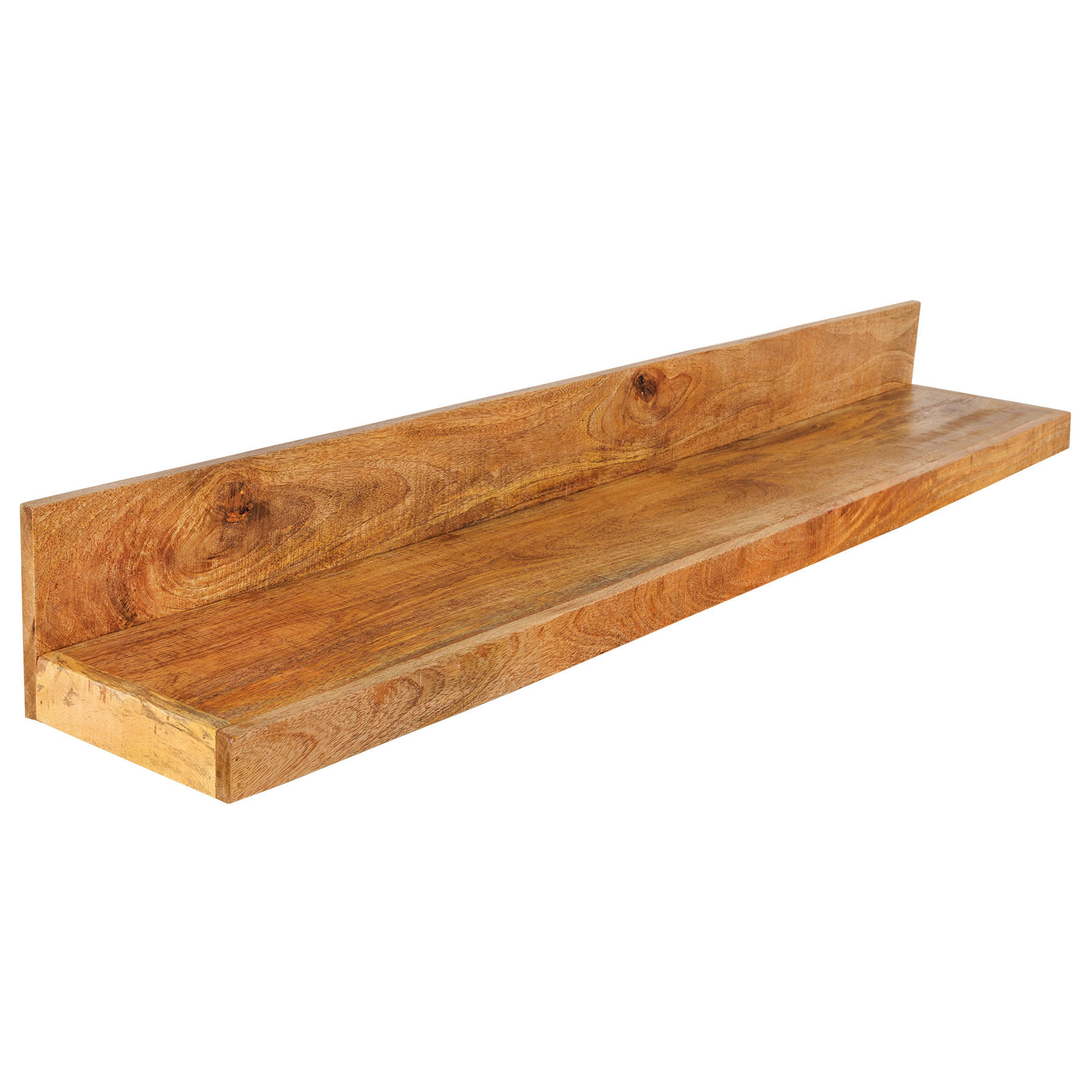 WANDREGAL MAKASSAR Mango Natur 140 cm - Naturfarben, Holz (140/17/24cm) - riess-ambiente