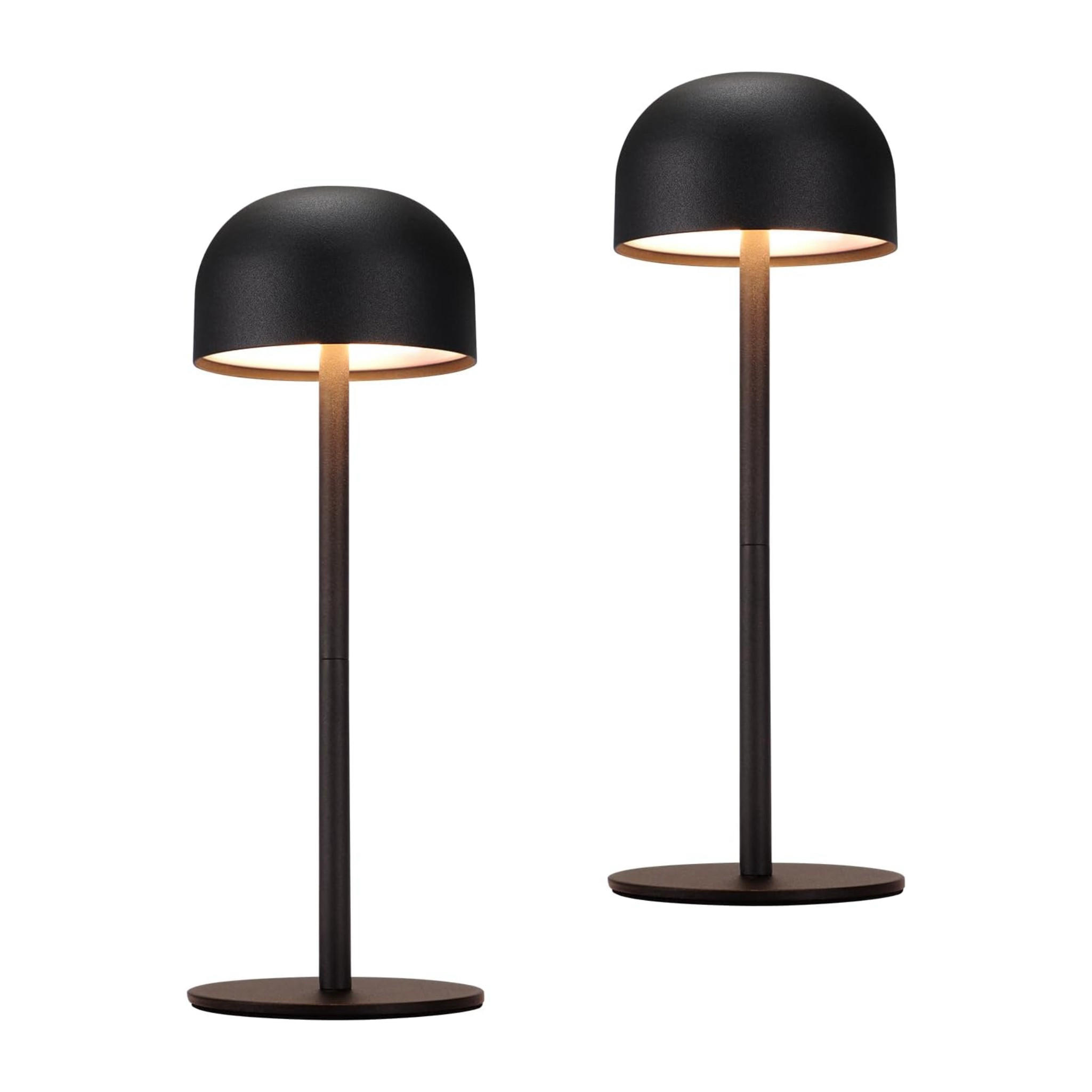 ZMH Tischlampe Schwarz 9x25x9 cm
