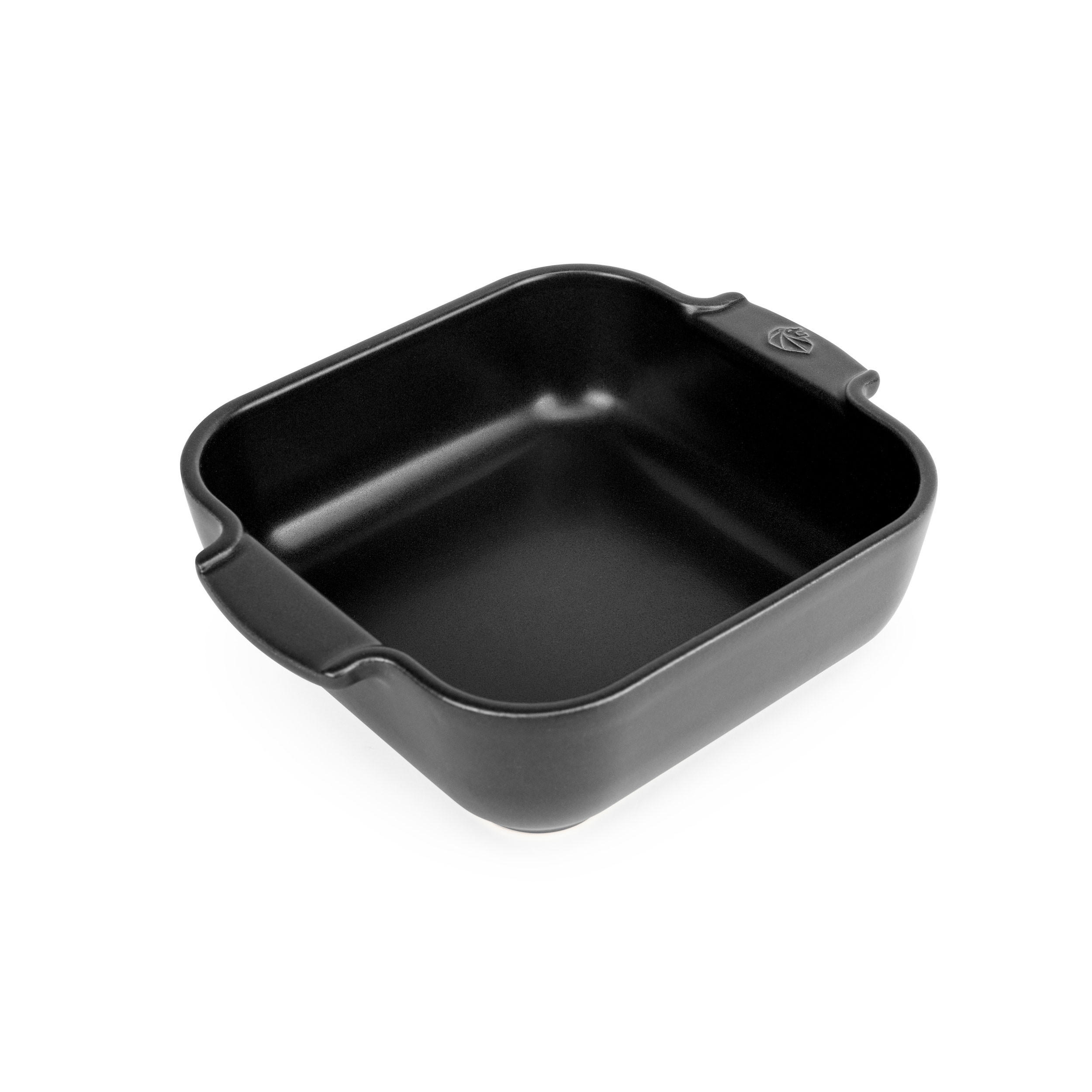 Peugeot Auflaufform Schwarz 21x6x17.5 cm