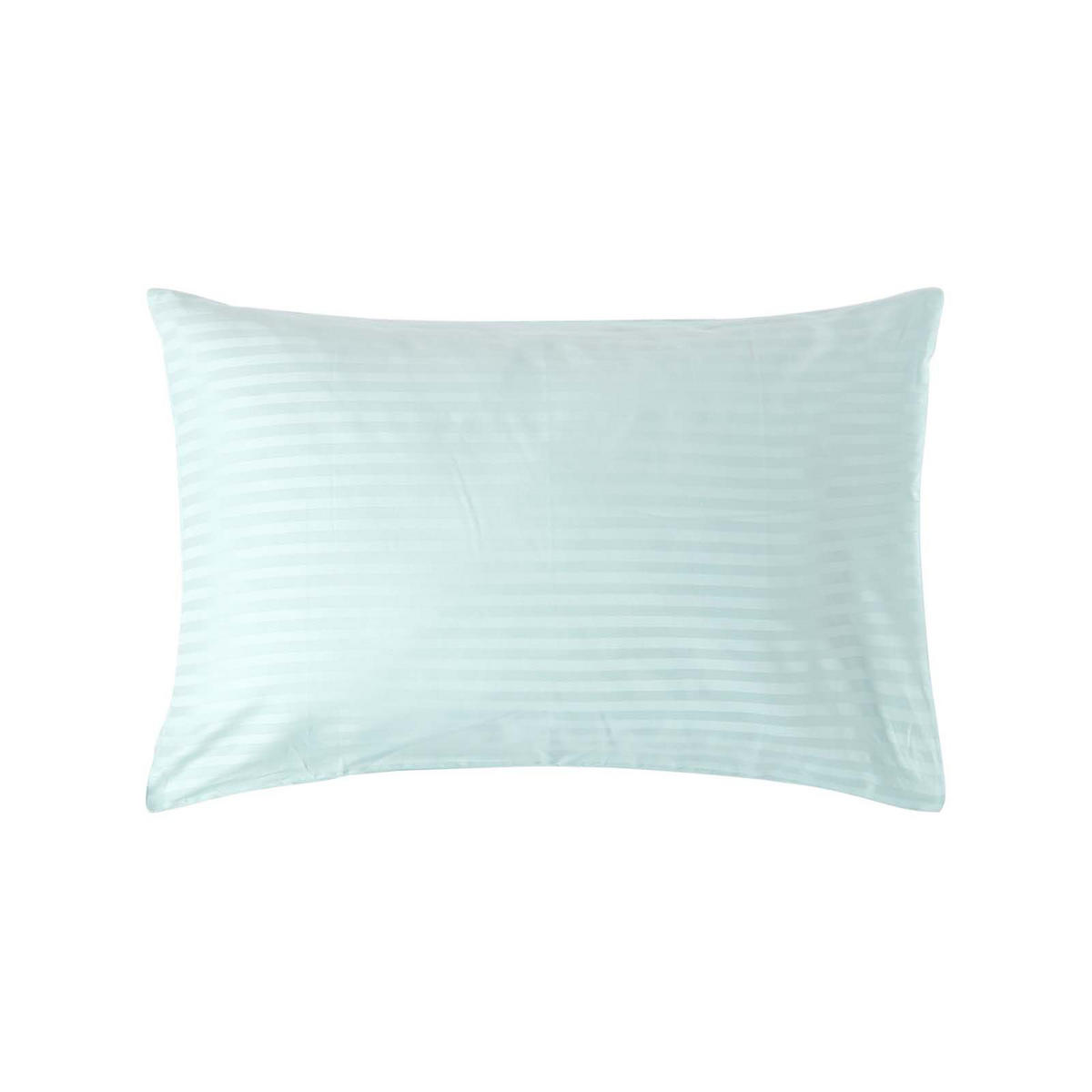 KISSENBEZUG Damast, Ägyptische Baumwolle, Fadendichte 330 - Blau, Textil (48/74cm) - Homescapes