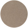 KUNSTRASEN RASENTEPPICH MIT NOPPEN KINGSTON RUND - Beige, Textil (100/100cm) - Snapstyle