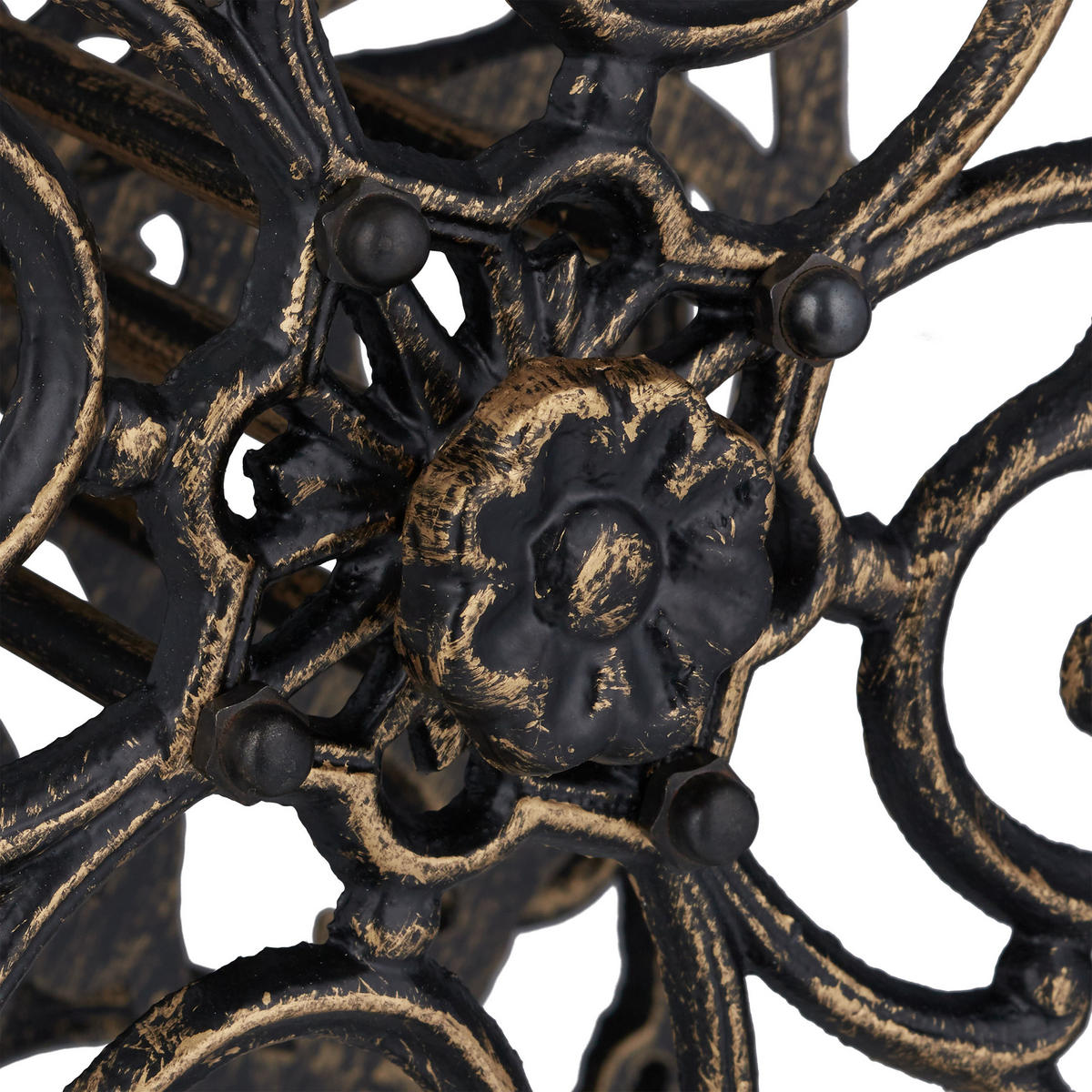 SCHLAUCHHALTER - Multicolor, Metall (23/34/18cm) - Relaxdays