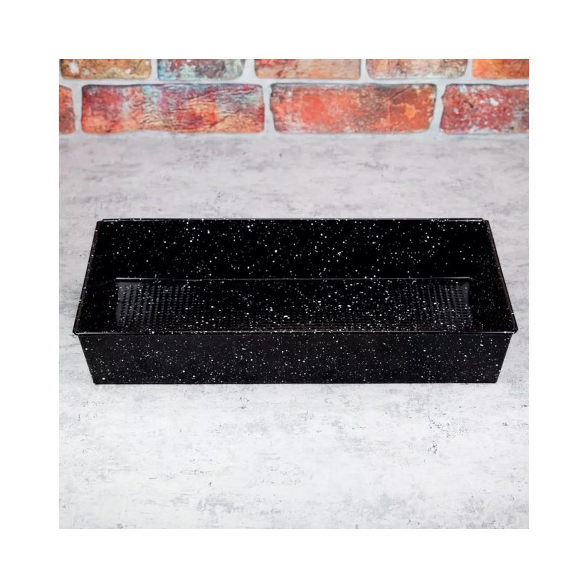 BACKFORM Schwarz 39.5/23.8/6 cm KH1777 - Schwarz, Metall (23.8/6/39.5cm) - Kinghoff 