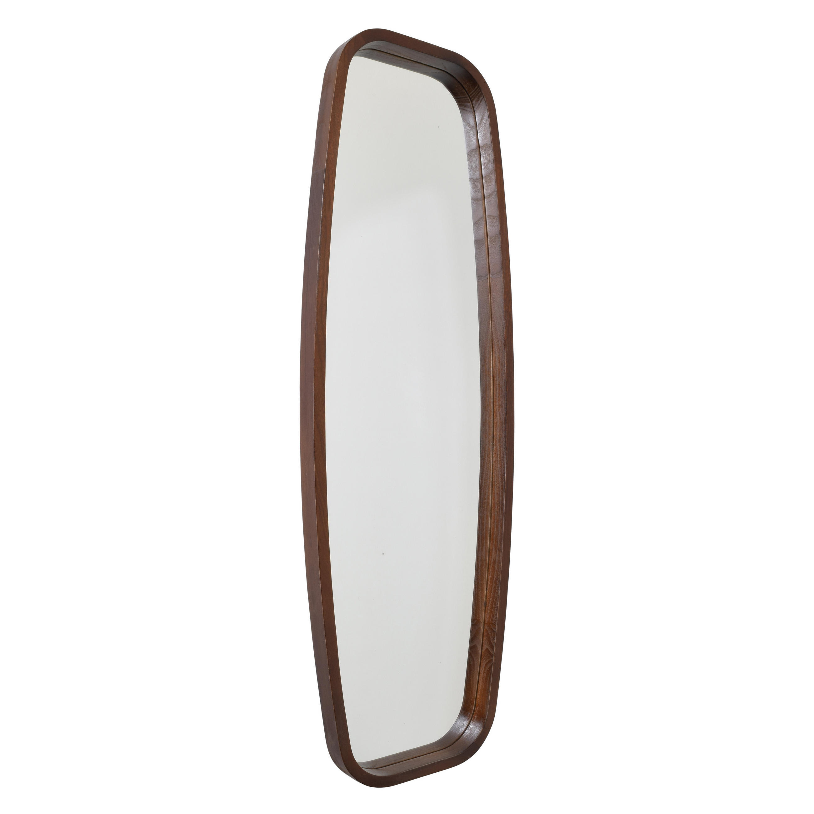 WANDSPIEGEL Eva - Haselnussfarben, Metall (40/120/3cm)