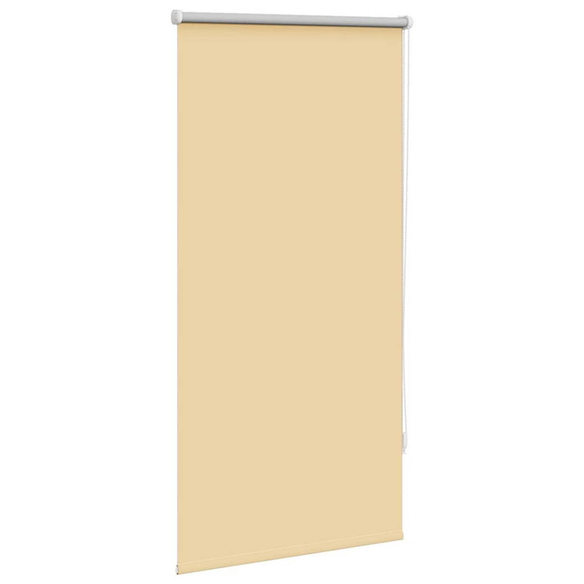 VERDUNKELUNGSROLLO 64,4/120 cm Stoffbreite 60 cm aus Polyester Beige - Beige, Textil (60/120cm) - vidaXL
