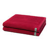 DUSCHTUCH Smart 2er-Set - Rot, Textil (50/100cm) - Ross