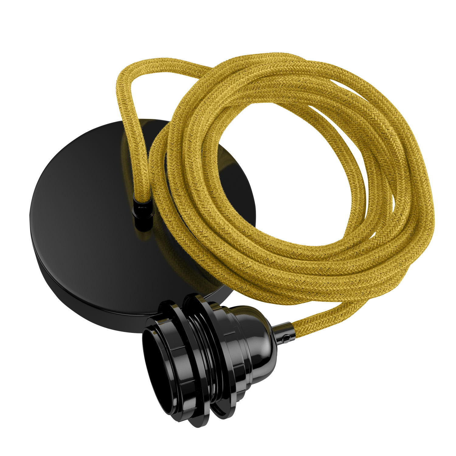 Hoopzi Pendelleuchte Currygelb 1x250x250 cm