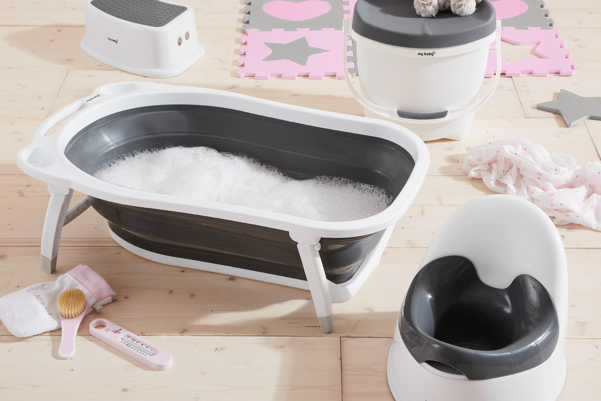 Ein Badezimmer für Baby