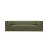 SOFA Ruby aus Cord grün 3 Sitzplätze - Grün, Textil (93/69/232cm) - Micadoni