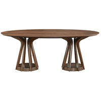 ESSTISCH Stenne Holzoptik Nussbaum 200x110 cm - Nussbaumfarben, Holz/Holzwerkstoff (110/200/75cm) - Selsey