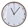 WANDUHR Ramsey Weiß 30/4/30 cm Kunstoff - Braun, Kunststoff (30/30/4cm) - Mondex