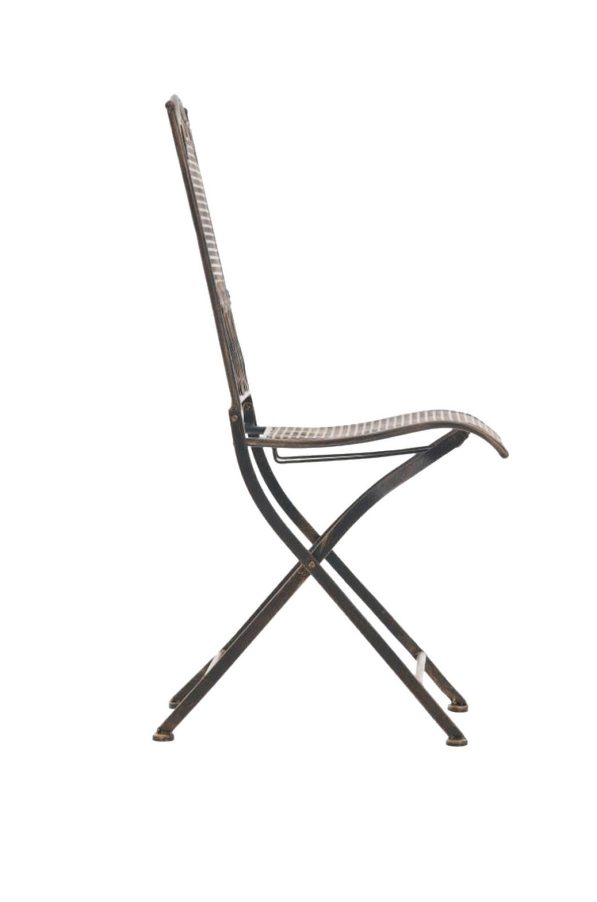 GARTENSTÜHLE Kirstin - 2er Set - bronze - Braun, Metall (41/50/91cm) - TPFGarden