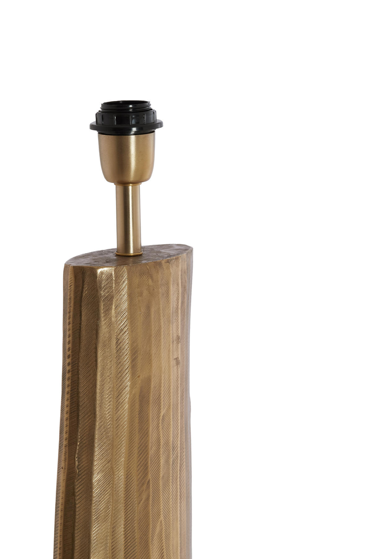 STEHLAMPE Mijas Bronze 27.5/14/144 cm - Messingfarben, Metall (27.5/14/144cm) - Light & Living