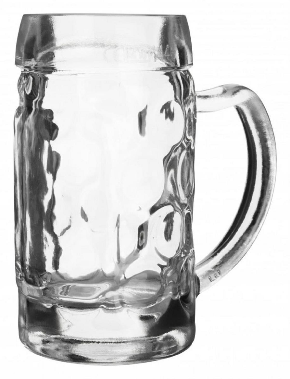 BIERKRUG ISAR Stamper 12er set - Transparent, Glas (0.05L) - Stölzle