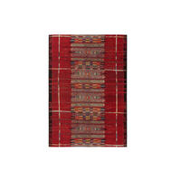 TEPPICH In- & Out - Rot/Multicolor, Kunststoff/Textil (80/1cm) - KUNSTLOFT