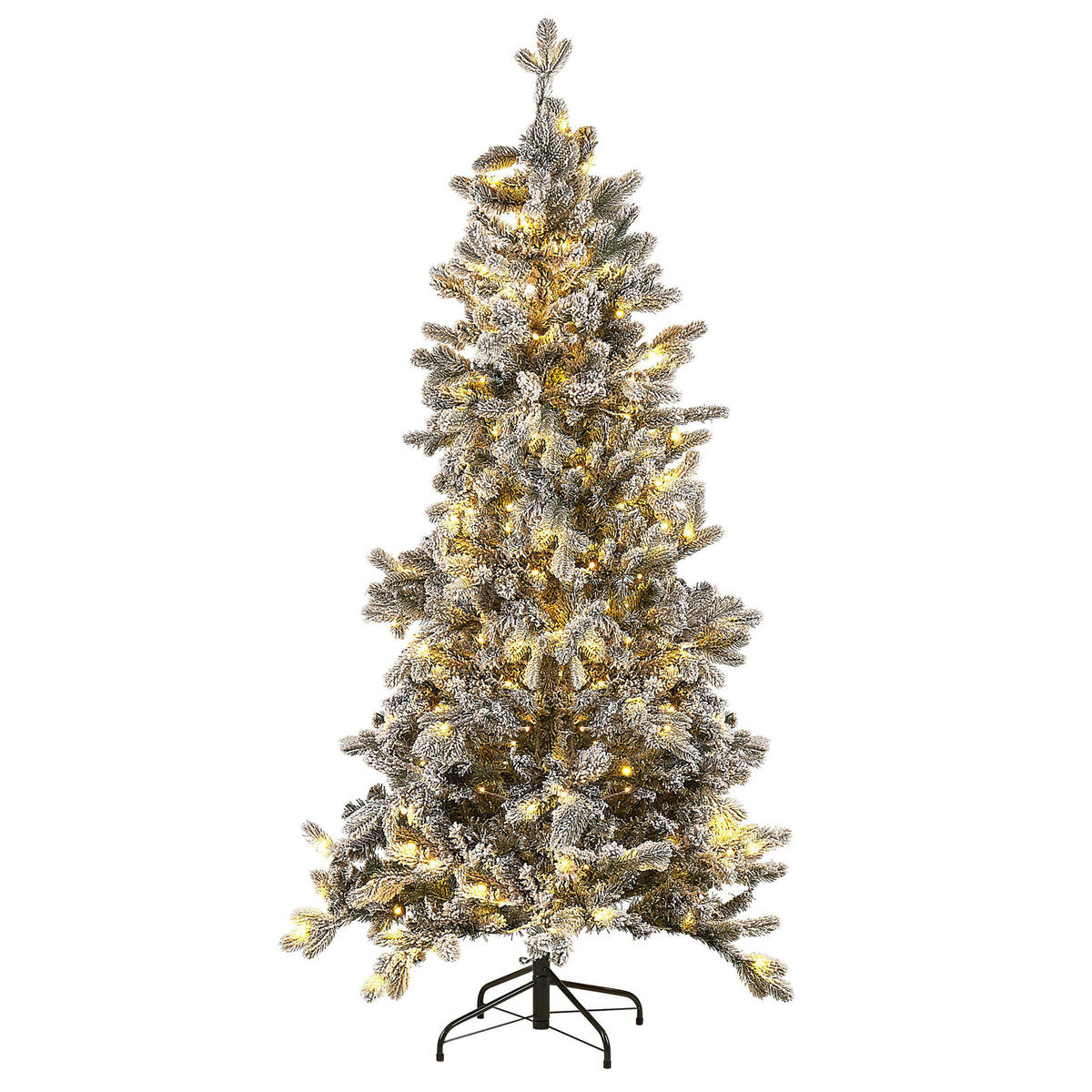 WEIHNACHTSBAUM 180 cm Grün Tatlow - Grün, Kunststoff (180cm) - Beliani