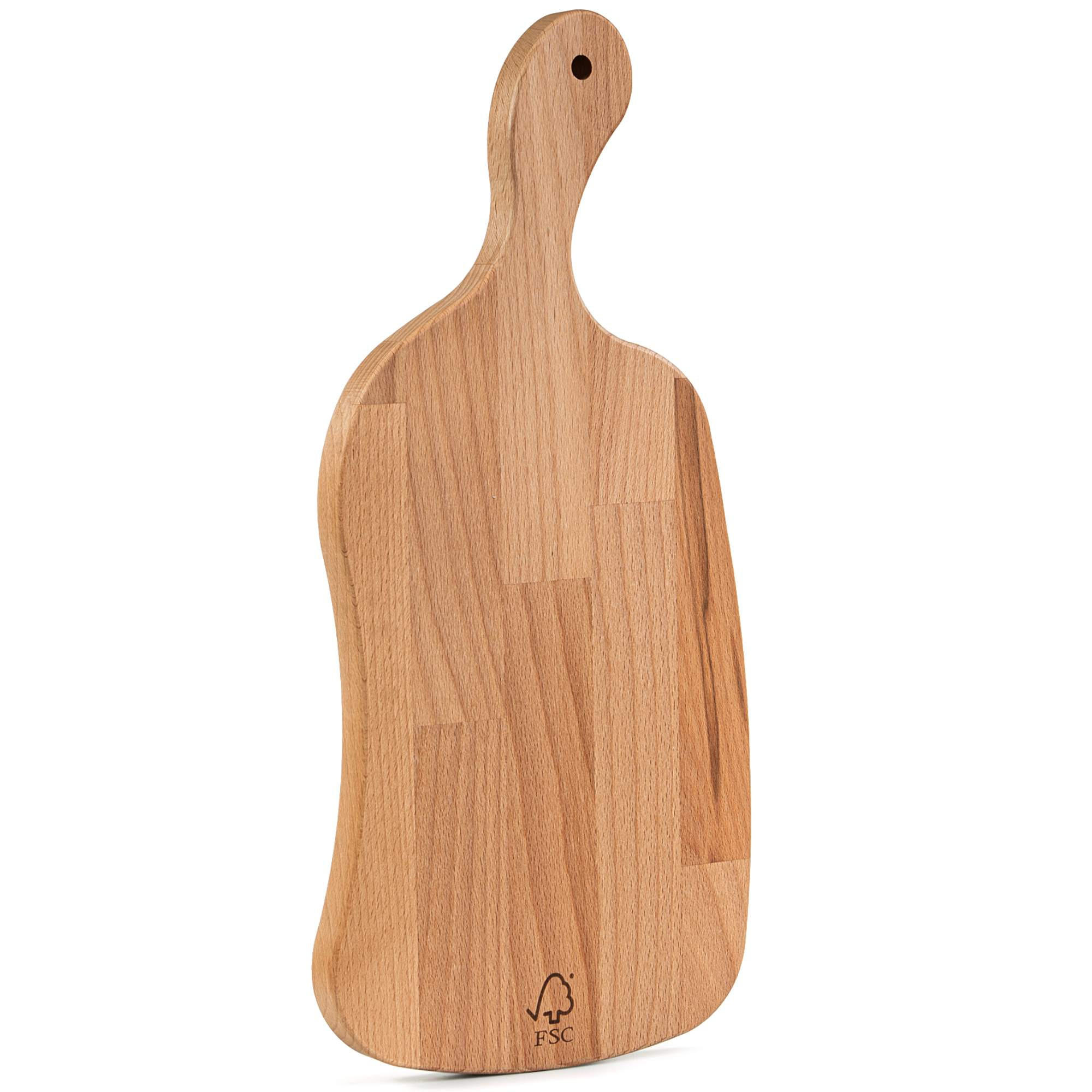 SCHNEIDEBRETT Holz Buche geölt LIVO - Buchefarben, Holz (21/44cm) - KONSIMO®