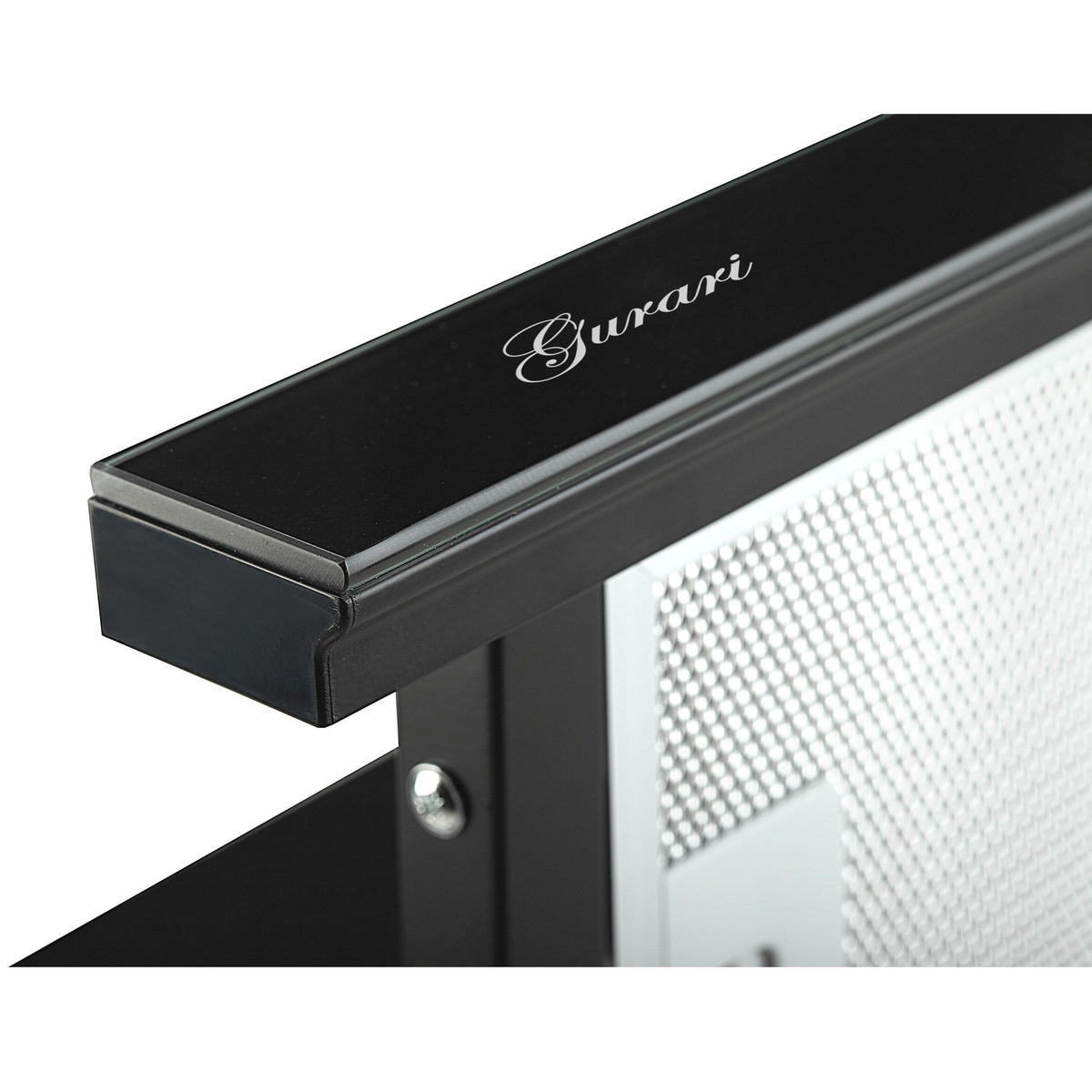 DUNSTABZUGSHAUBE GCH B 117 BL Prime N 60 cm Schwarz - Schwarz, Metall (60/25/30cm) - Gurari