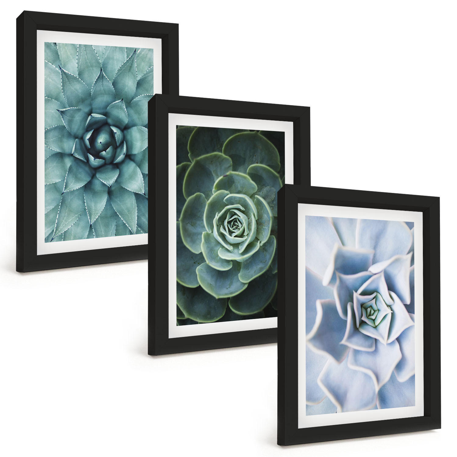 Tulup Bilder Schwarz 20x30 cm