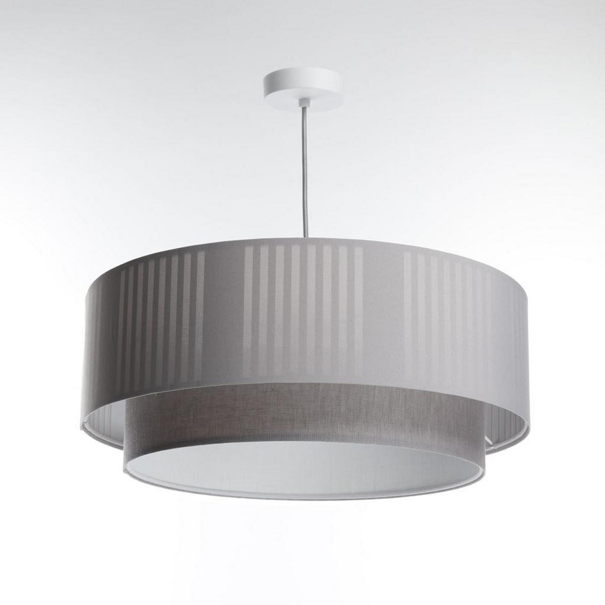 HÄNGELEUCHTE Grau 60/95 cm - Grau, Kunststoff (25/0.8/95cm) - ONZENO