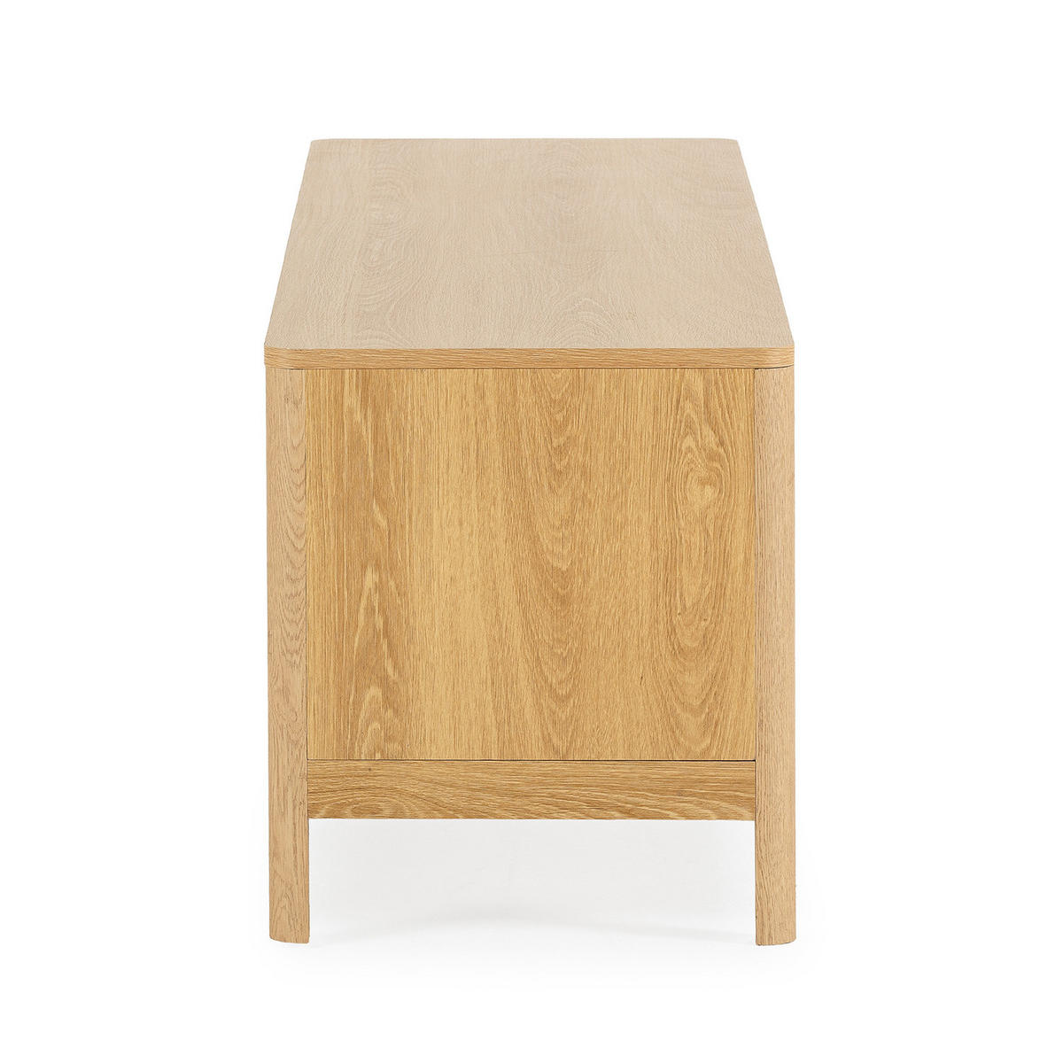 TV-ELEMENT Nassau 2 türen Eichenfarbe/grün - Grün, Holzwerkstoff (160/45/40cm) - VS Venta-stock