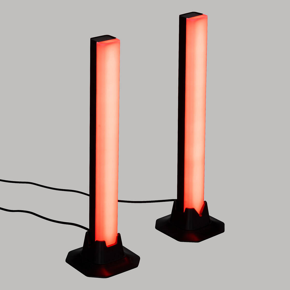 LED-STREIFEN Mehrfarbig 2er-Set - Schwarz, Kunststoff (9.1/32.5cm) - Atmosphera Createur d´interieur