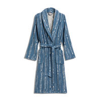 SCHALKRAGENMANTEL BOHEMIAN DREAMS - Blau/Naturfarben, Textil (Lnull) - MÖVE