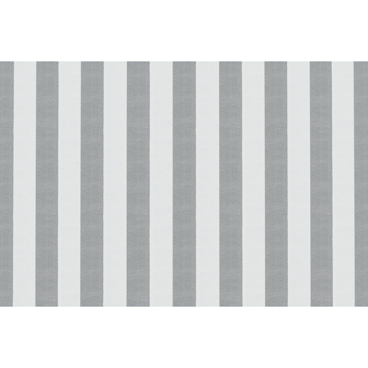 2-3-SITZER-GARTENSOFA mit Streifen, weiß und grau - Grau, Textil (95/70.5/190cm)