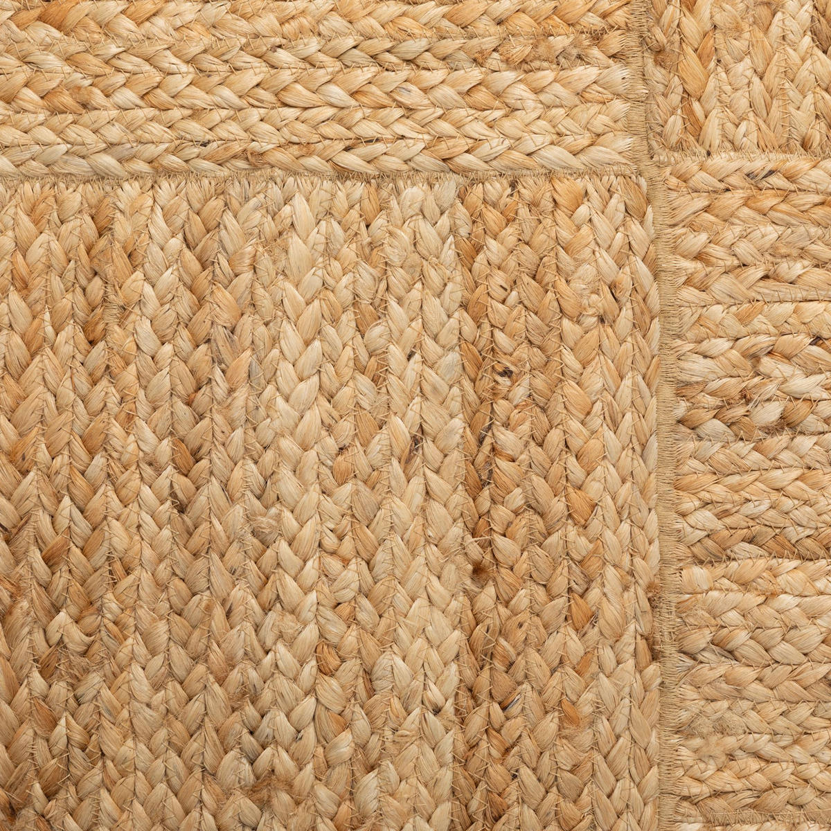 FLACHGEWEBETEPPICH 120/170 cm Goa Bordüre - Naturfarben, Naturmaterialien (120/170cm) - Steffensmeier