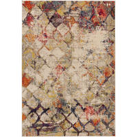 TEPPICH Casa Beige/Multicolor 140x200 cm - Beige, Textil (140/200cm) - benuta Nest