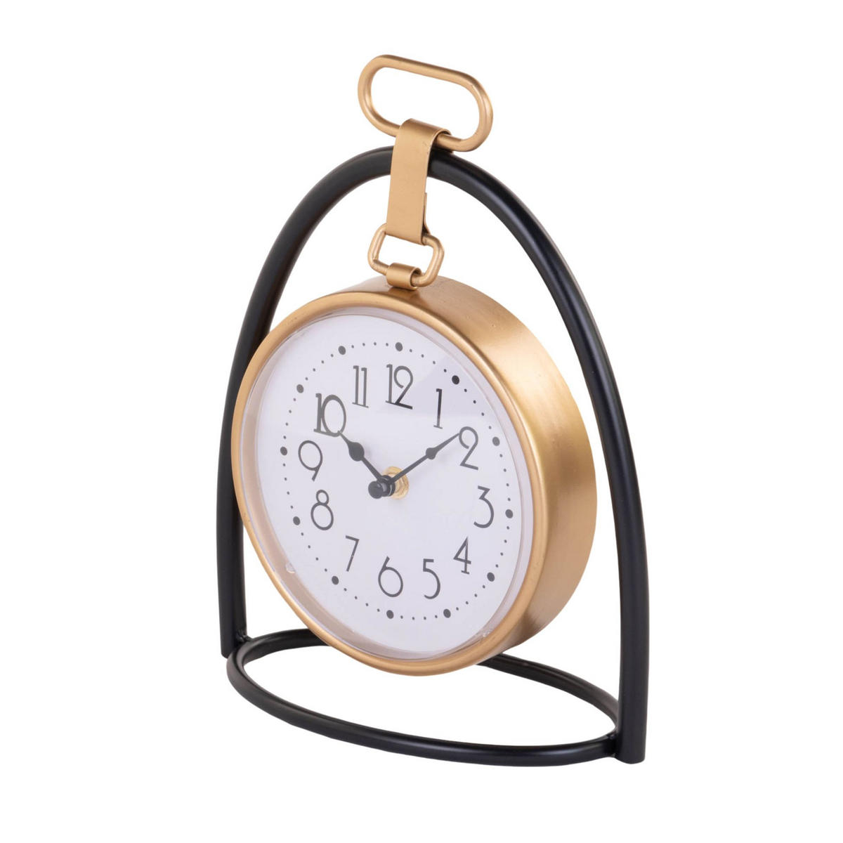 TISCHUHR Max 21/11/27,5 cm - Multicolor, Metall (11/27.5/21cm) - Atmosphera Createur d´interieur