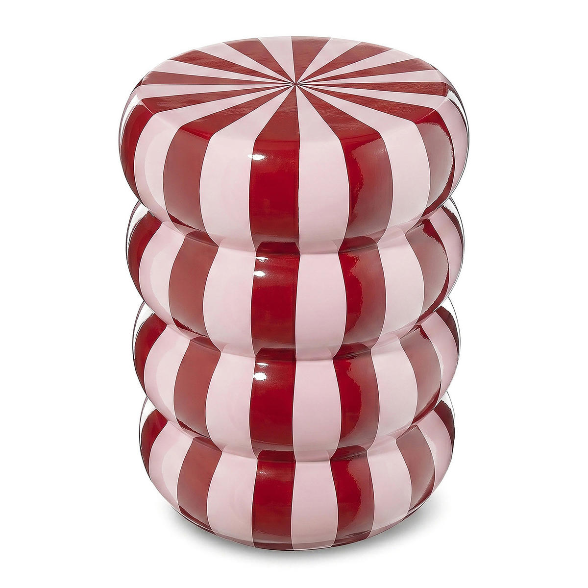 HOCKER Artista - Hellrosa, Keramik (35/46/35cm) - Butlers