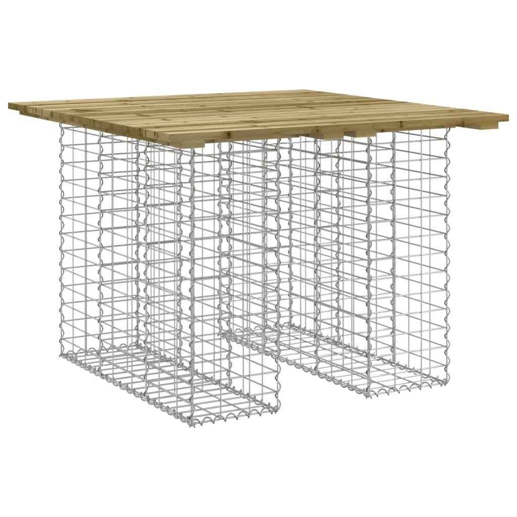 Deluke Gartenbank Silber 100x72x102 cm