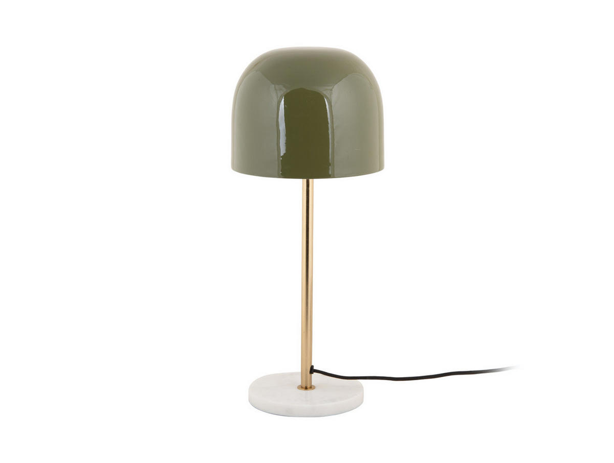 TISCHLAMPE Manta 20/20/50 cm - Grün, Metall (20/20/50cm) - Leitmotiv