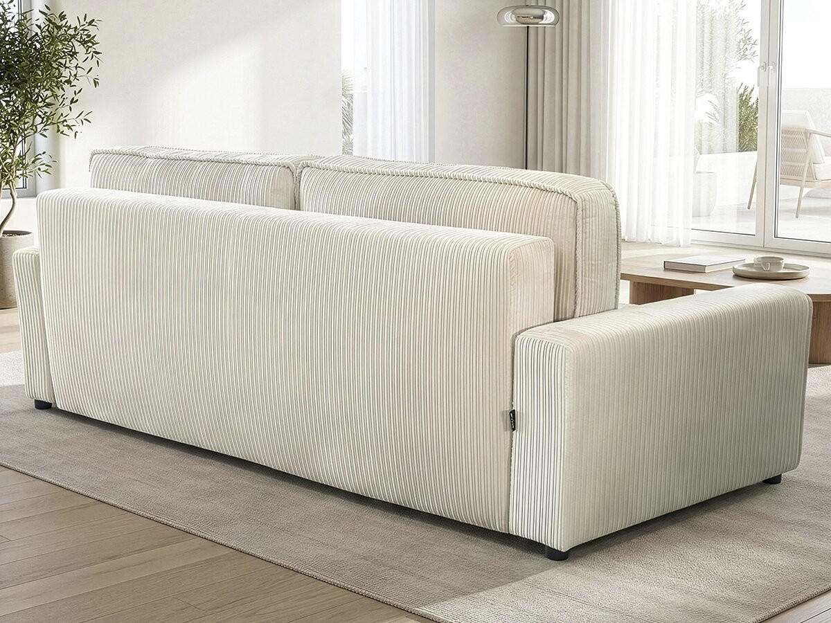 SCHLAFSOFA Montaigne Beige - Beige, Textil (245/88/102cm) - Habitat Garten