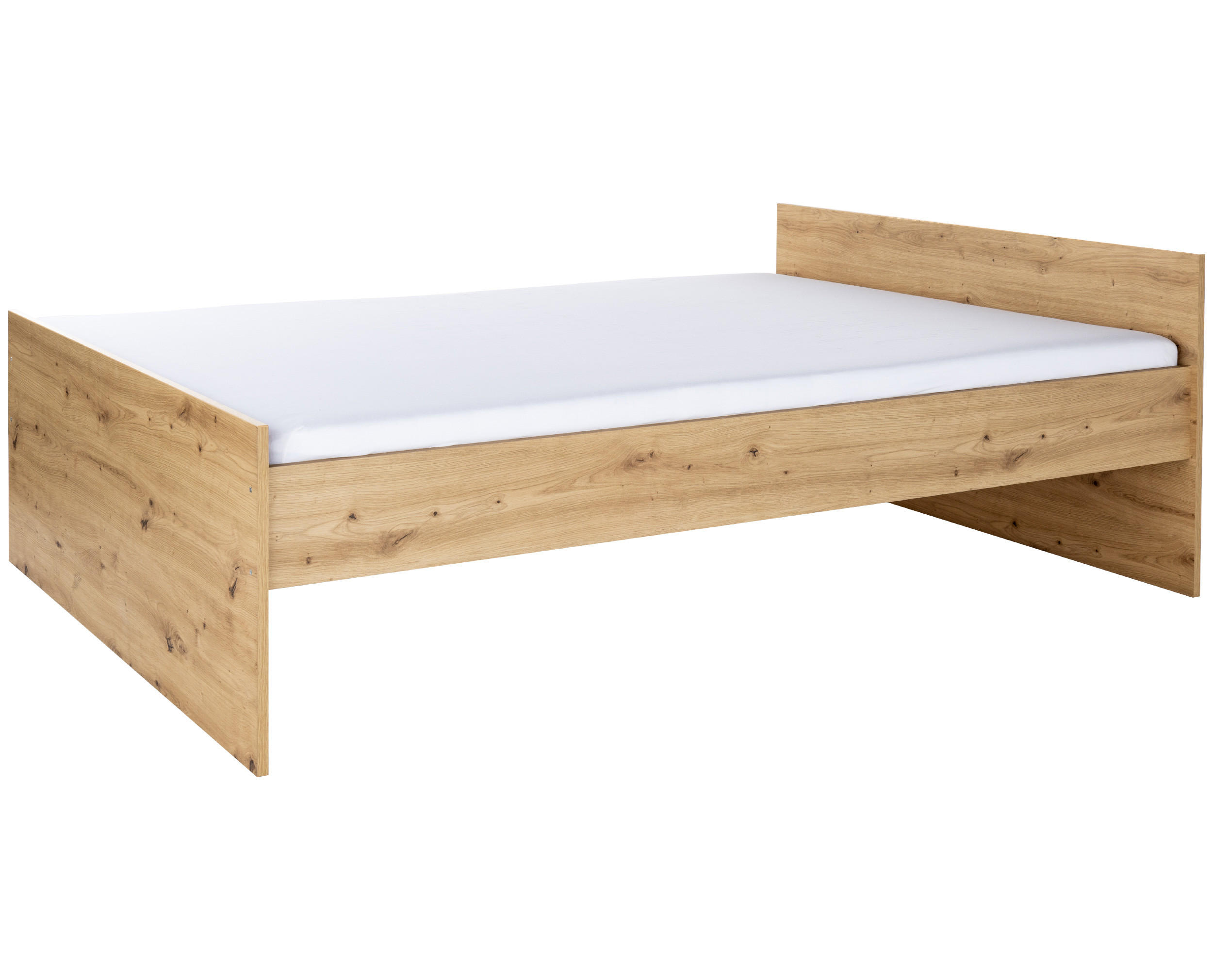 JUGENDBETT Alessio 140 x 200 cm - Eiche Artisan, Holzwerkstoff (147/204cm) - arthur berndt