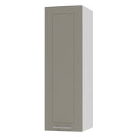 KÜCHENHÄNGESCHRANK Kvantum W4/20 Beige Matt / Weiß Matt 20 / 32,5 / 96cm - Beige/Weiß, Holz/Holzwerkstoff (20/96/32.5cm) - Feldmann-Wohnen
