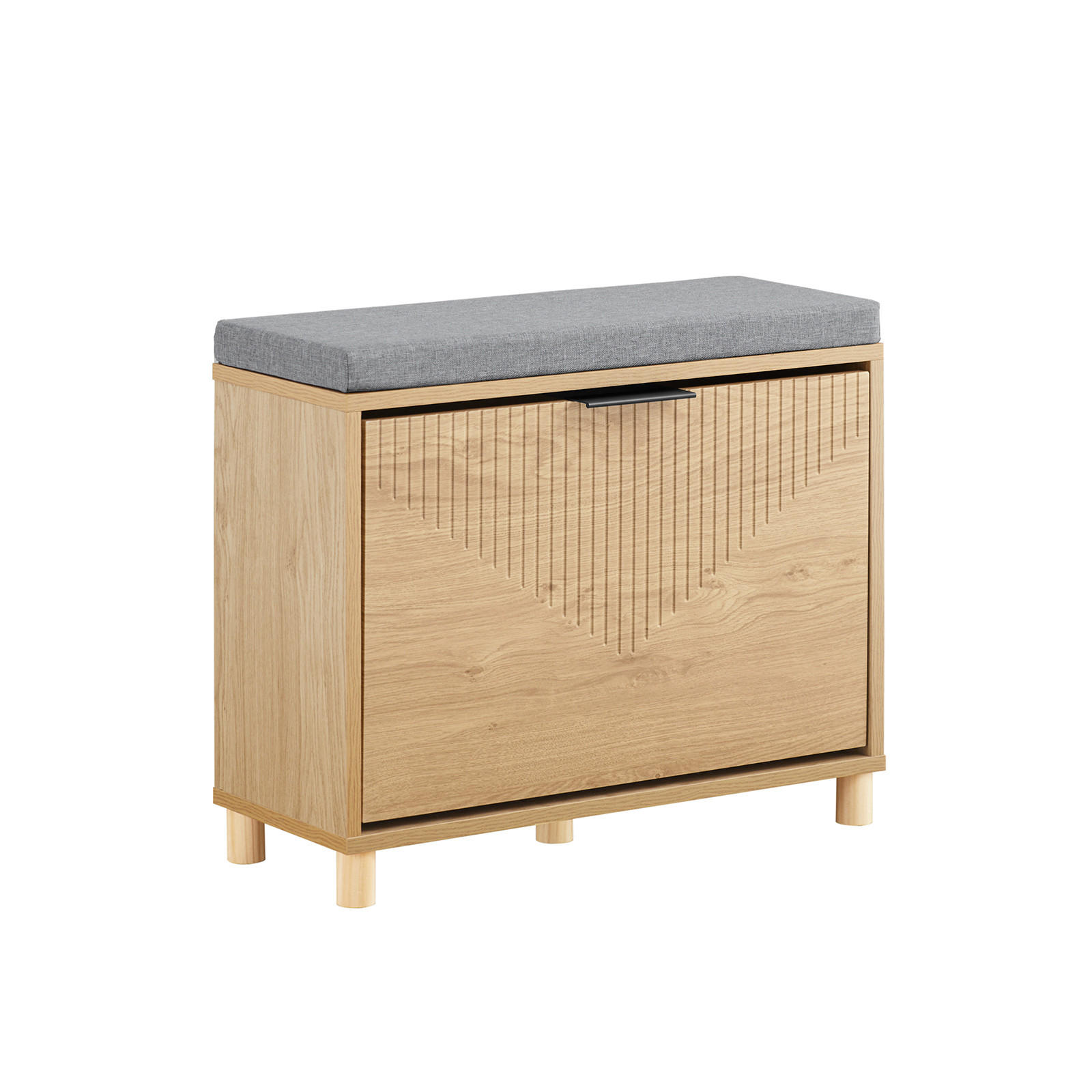 SKOHYLLA Ljus ek 50x60x24cm Naturfärgad 50/60/24 cm