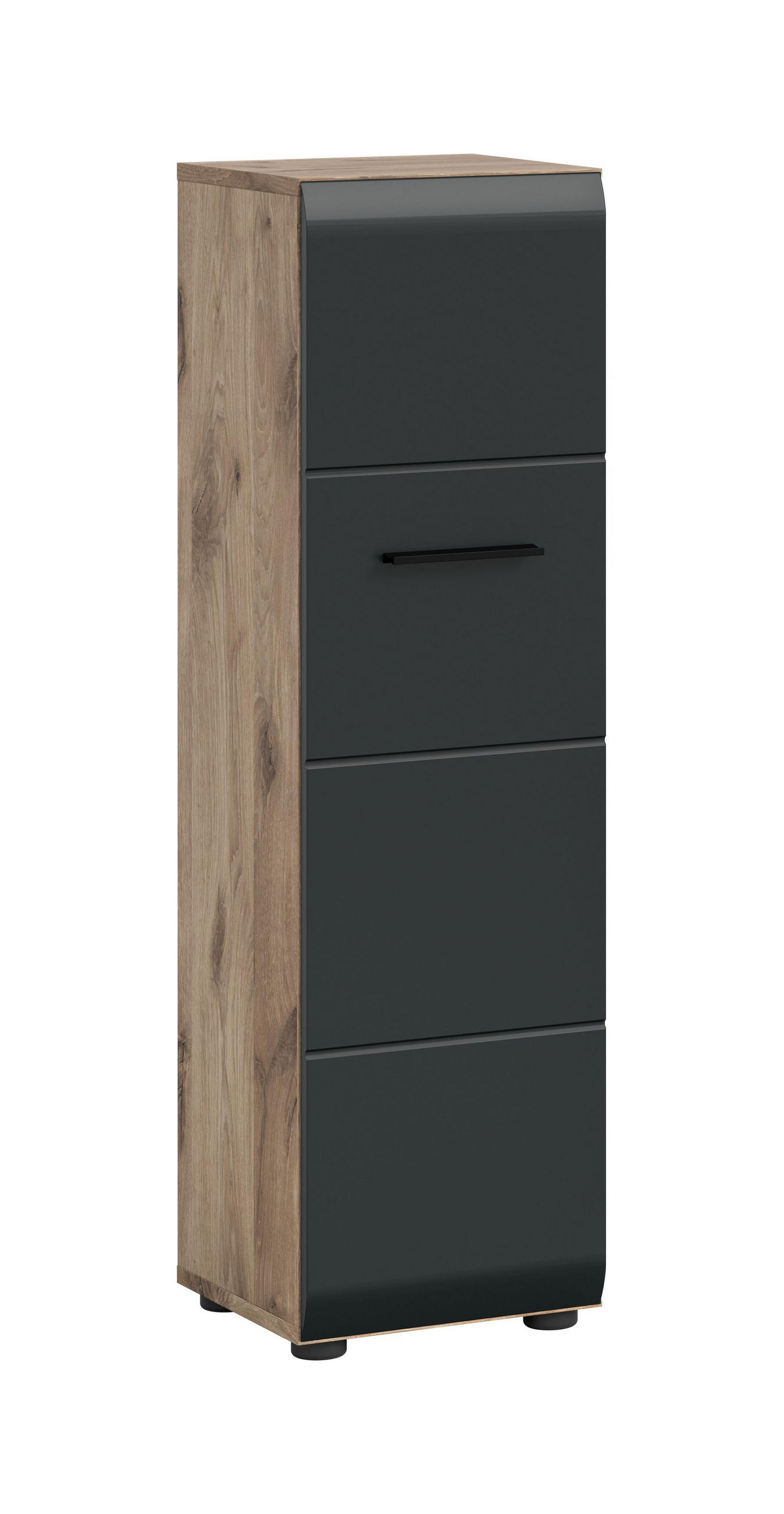 Homes & Jones Midischrank Eiche 30x106x30 cm