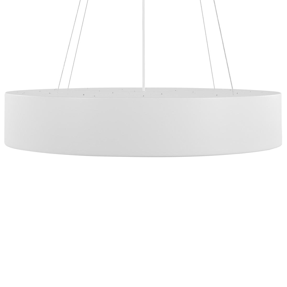 HÄNGELEUCHTE Balili 60/60/175 cm - Weiß, Metall (60/60/175cm) - Beliani