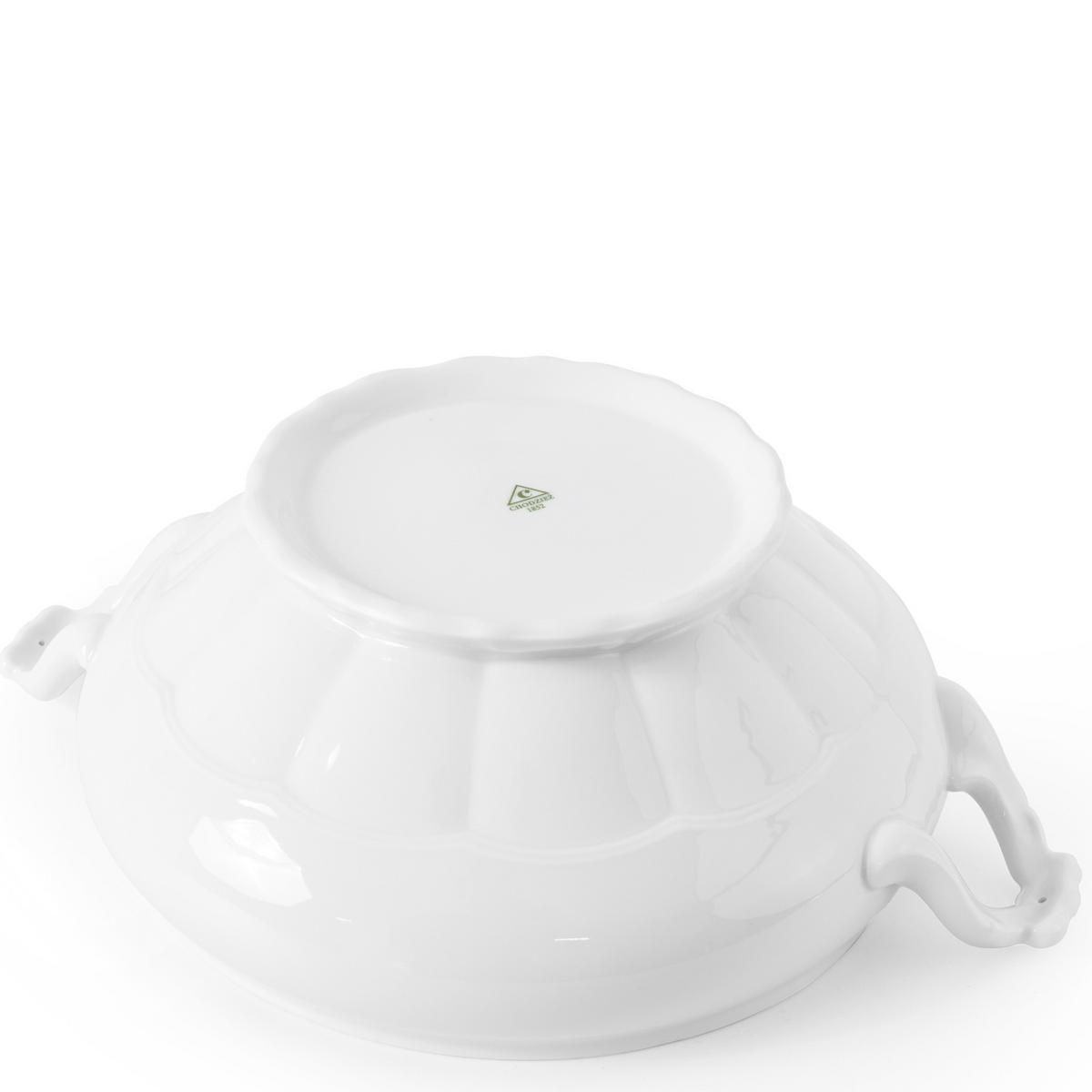 SUPPENSCHÜSSEL Chodziez MARIA TERESA - Weiß, Keramik (23cm) - KONSIMO®
