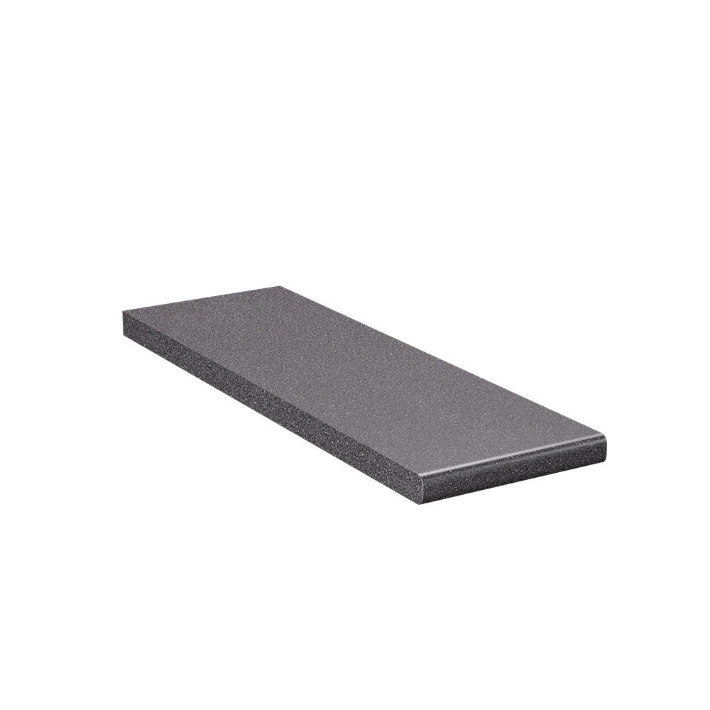 KÜCHENARBEITSPLATTE R-Line, Granit, 20 cm - Anthrazit, Holzwerkstoff (20/2.8/60cm) - Vicco