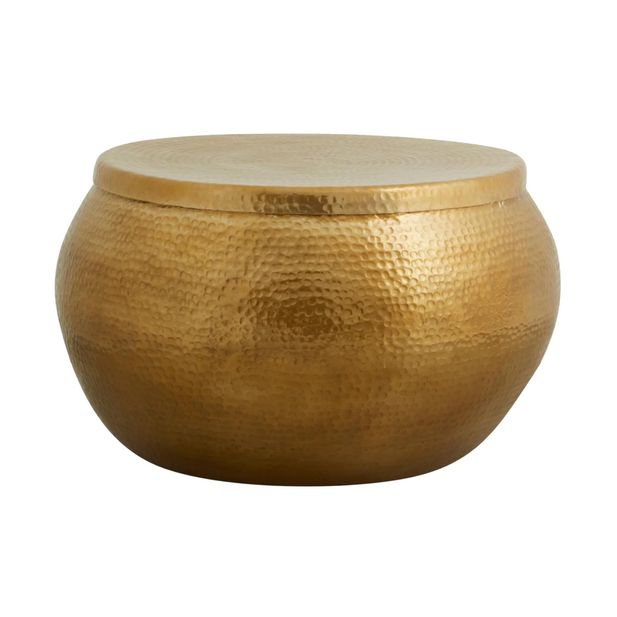 COUCHTISCH AKIA Gold 71x71x42 cm - Goldfarben, Metall (71/71/42cm) - FURNLUX