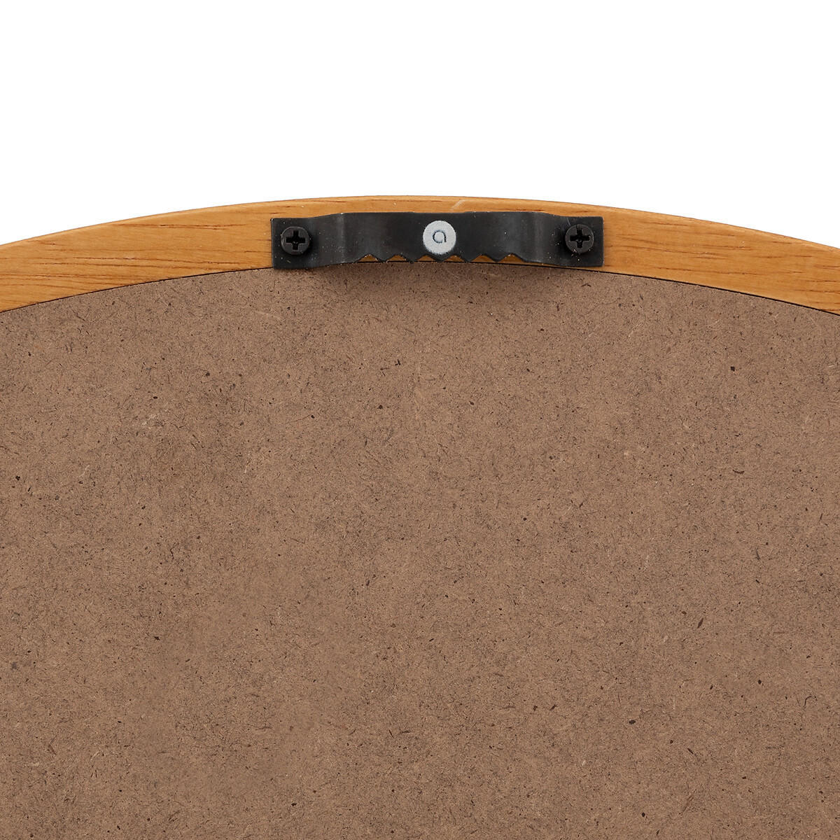 SPIEGEL Holzrahmen Kim Ø 55 cm - Braun, Holz (55/55/2cm) - Atmosphera Createur d´interieur