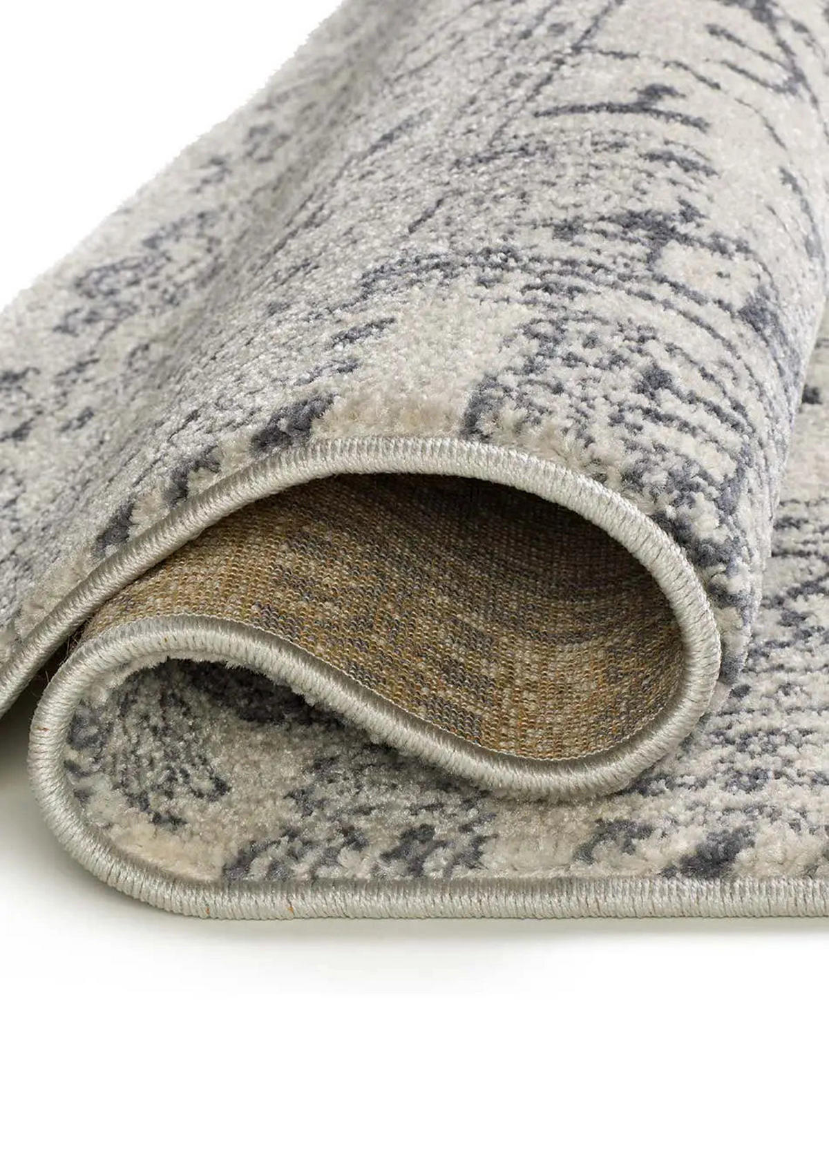 WEBTEPPICH Blau Siroco 160/230 cm - Blau/Beige, Naturmaterialien/Textil (160/230cm) - Atticgo