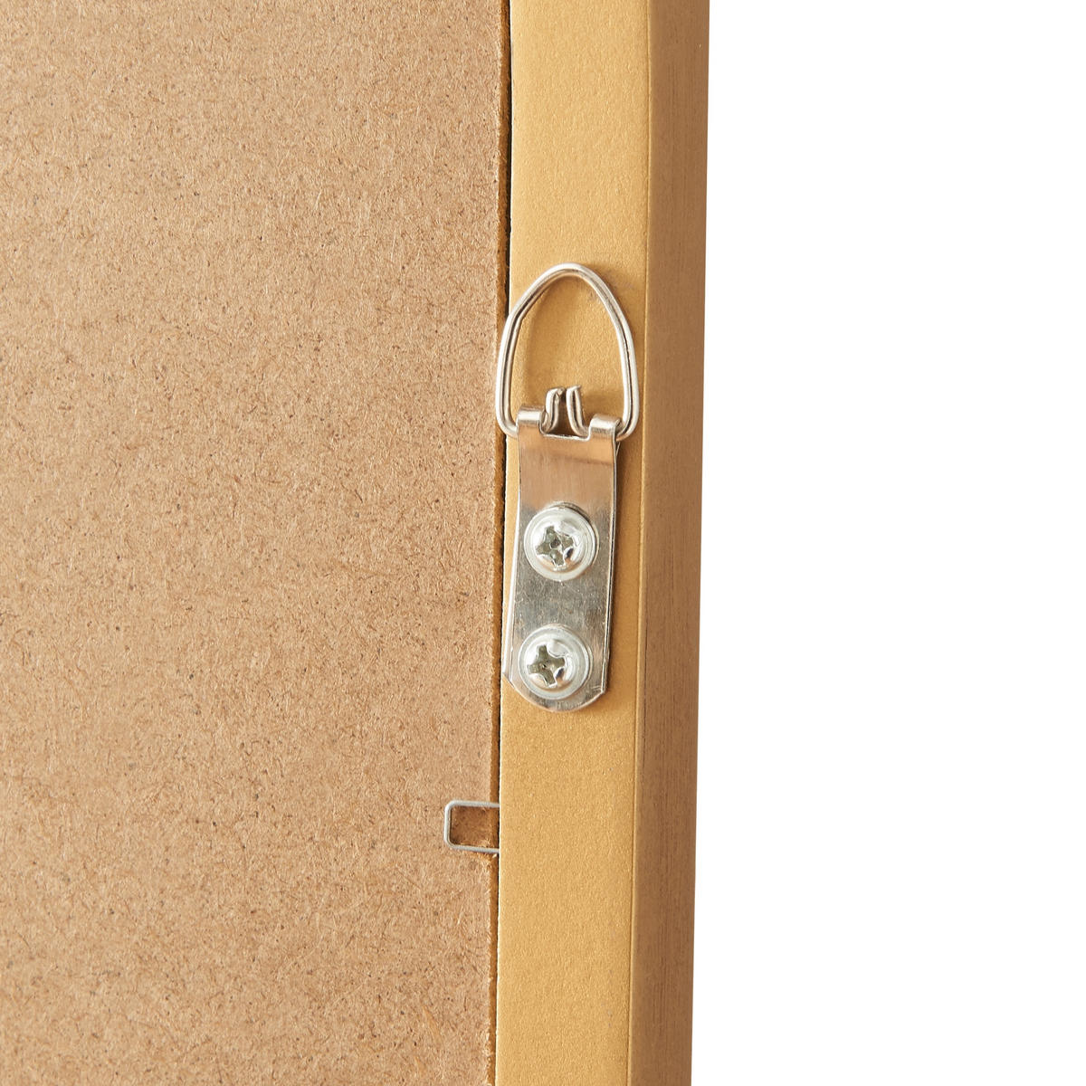 WANDSPIEGEL Villalago - Goldfarben, Glas/Holzwerkstoff (60/80/1.8cm) - [en.casa]